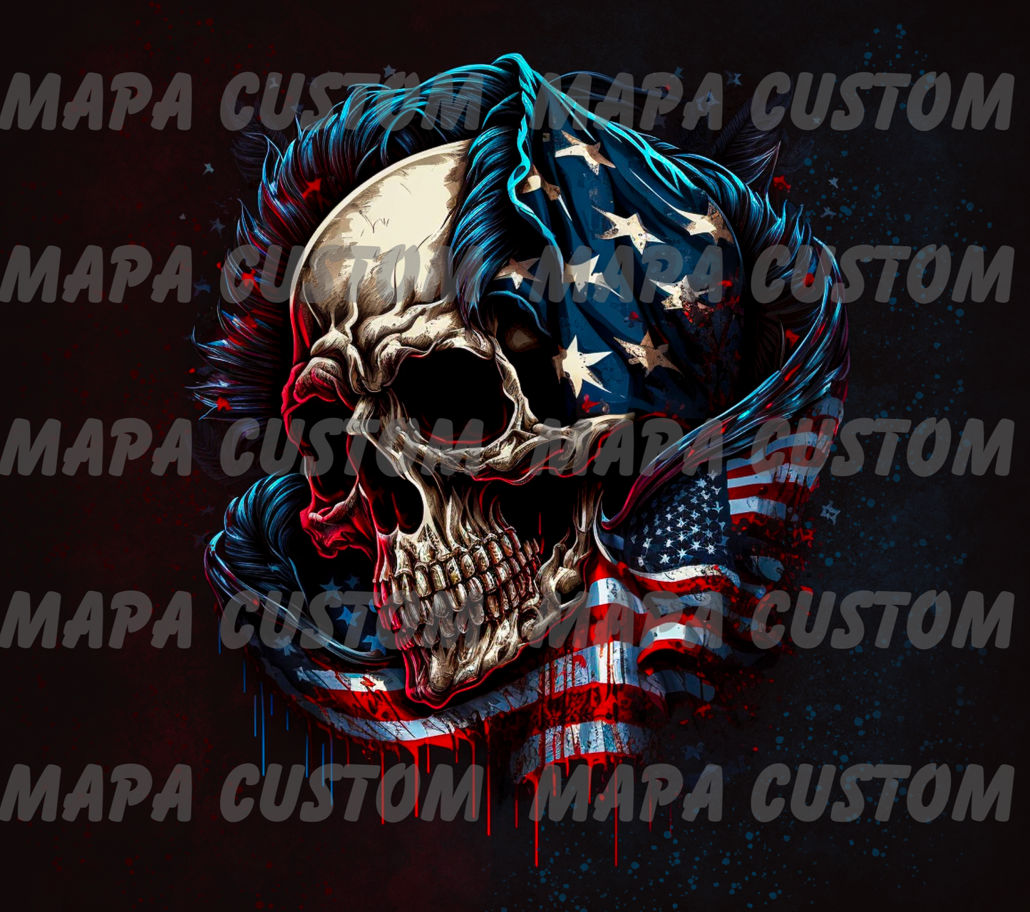 Merica Skull